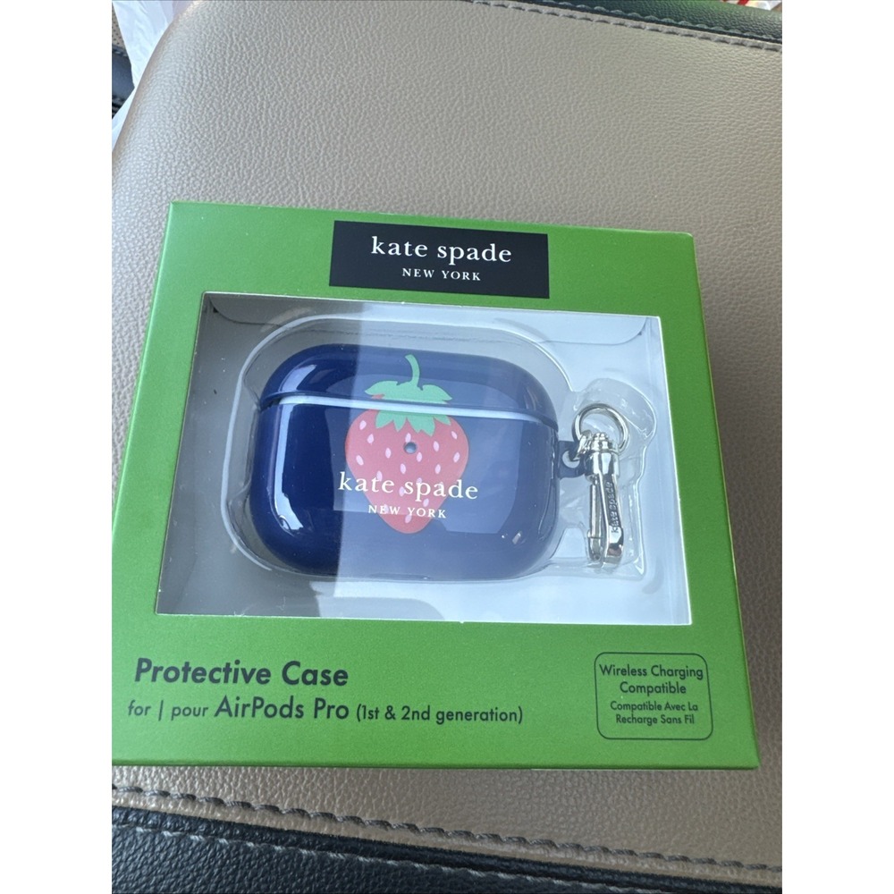 kate spade X Target new‎ york AirPods Pro Protective Case 1&2 Strawberry Dotted